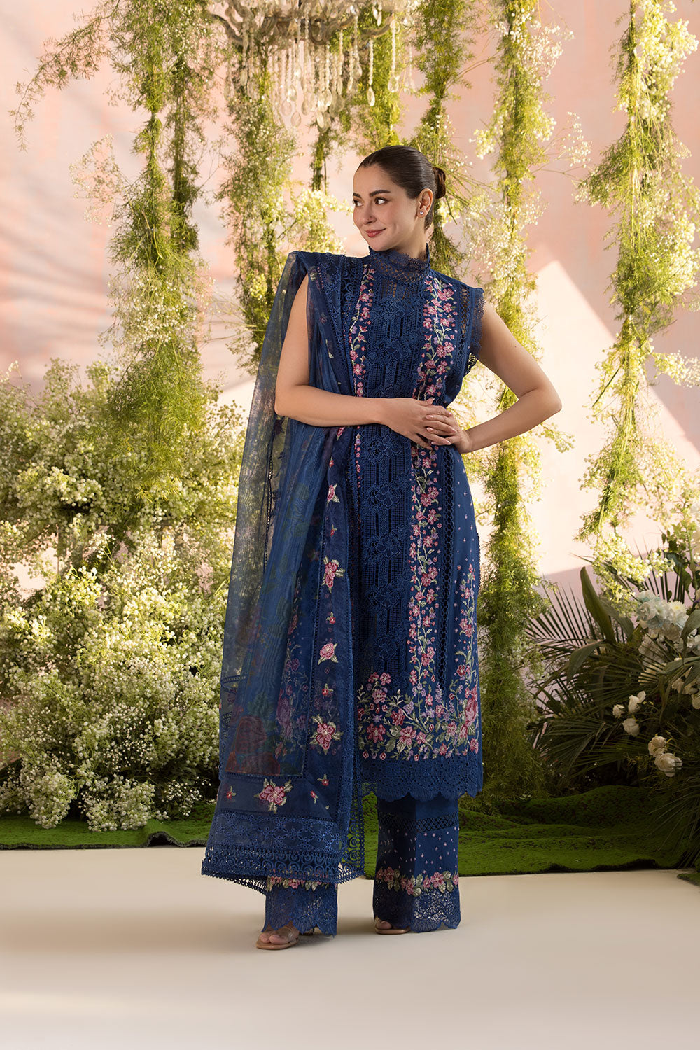 Sobia Nazir | Luxury Lawn 25 | 4A by Sobia Nazir - Designer Dress - Type: Ladies Clothes - Available at Libayah - 100% Original