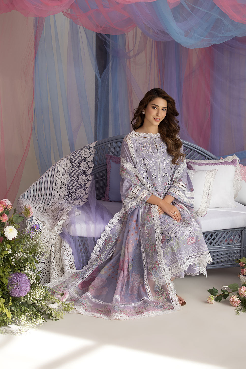 Sobia Nazir | Luxury Lawn 25 | 5A by Sobia Nazir - Designer Dress - Type: Ladies Clothes - Available at Libayah - 100% Original