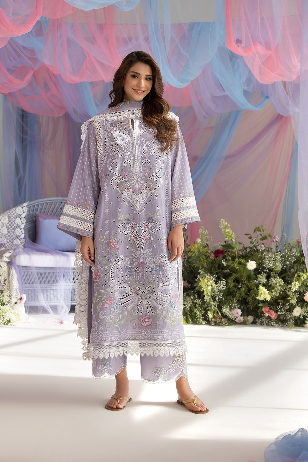 Sobia Nazir | Luxury Lawn 25 | 5A by Sobia Nazir - Designer Dress - Type: Ladies Clothes - Available at Libayah - 100% Original