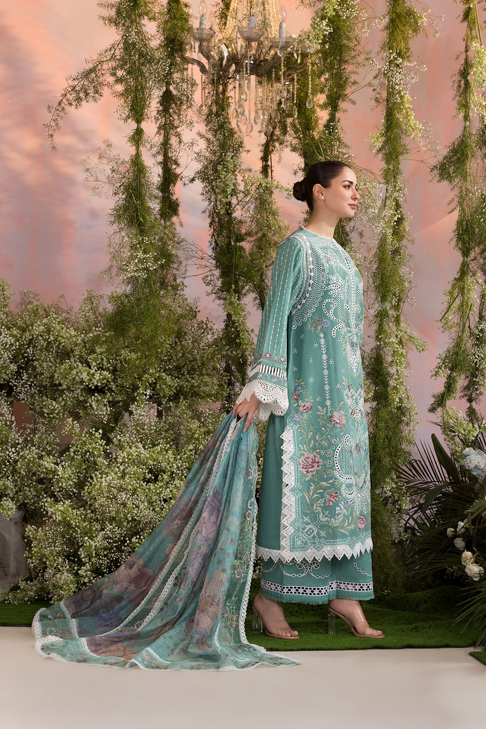 Sobia Nazir | Luxury Lawn 25 | 5B by Sobia Nazir - Designer Dress - Type: Ladies Clothes - Available at Libayah - 100% Original