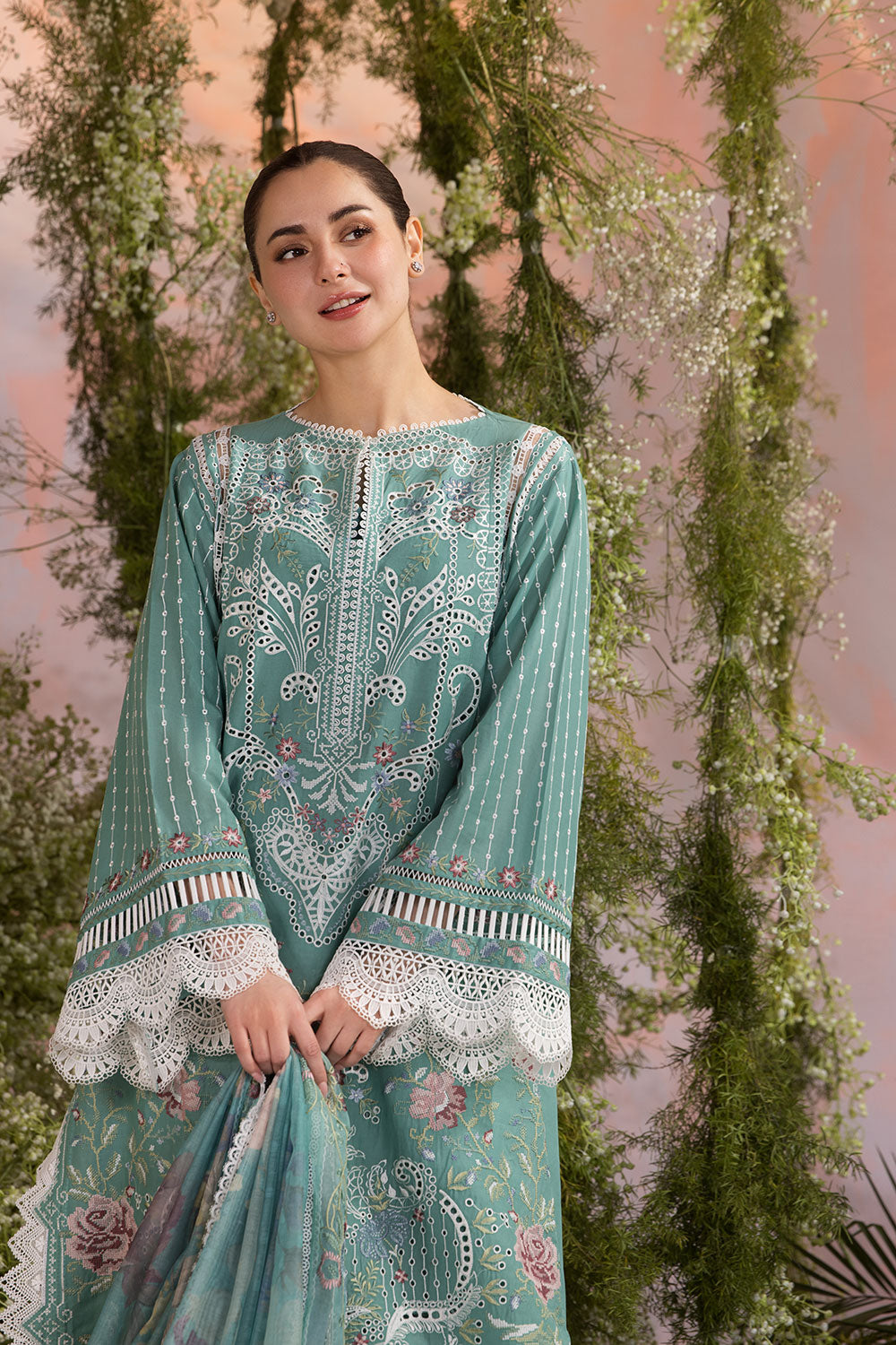 Sobia Nazir | Luxury Lawn 25 | 5B by Sobia Nazir - Designer Dress - Type: Ladies Clothes - Available at Libayah - 100% Original