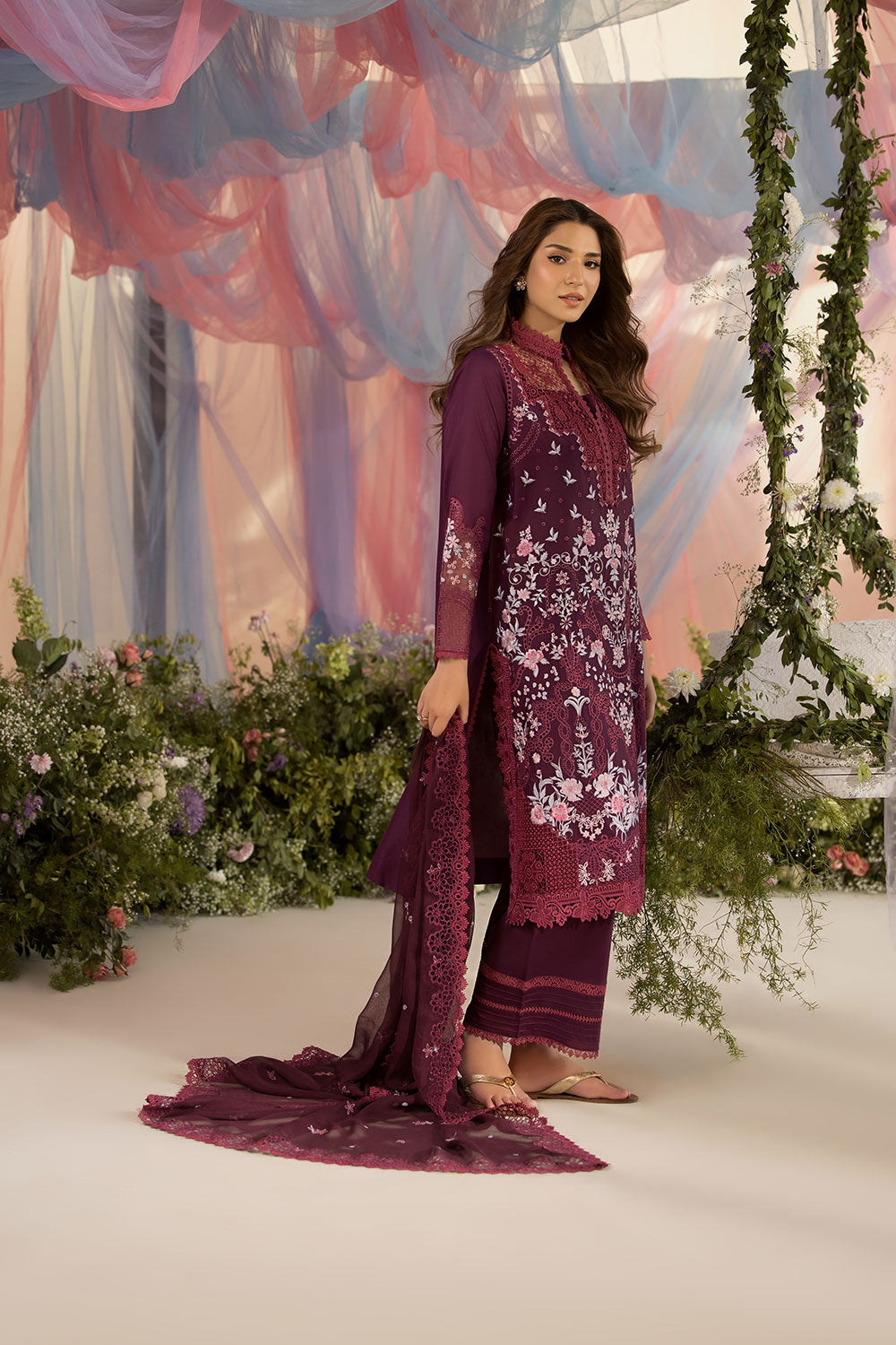 Sobia Nazir | Luxury Lawn 25 | 6A by Sobia Nazir - Designer Dress - Type: Ladies Clothes - Available at Libayah - 100% Original