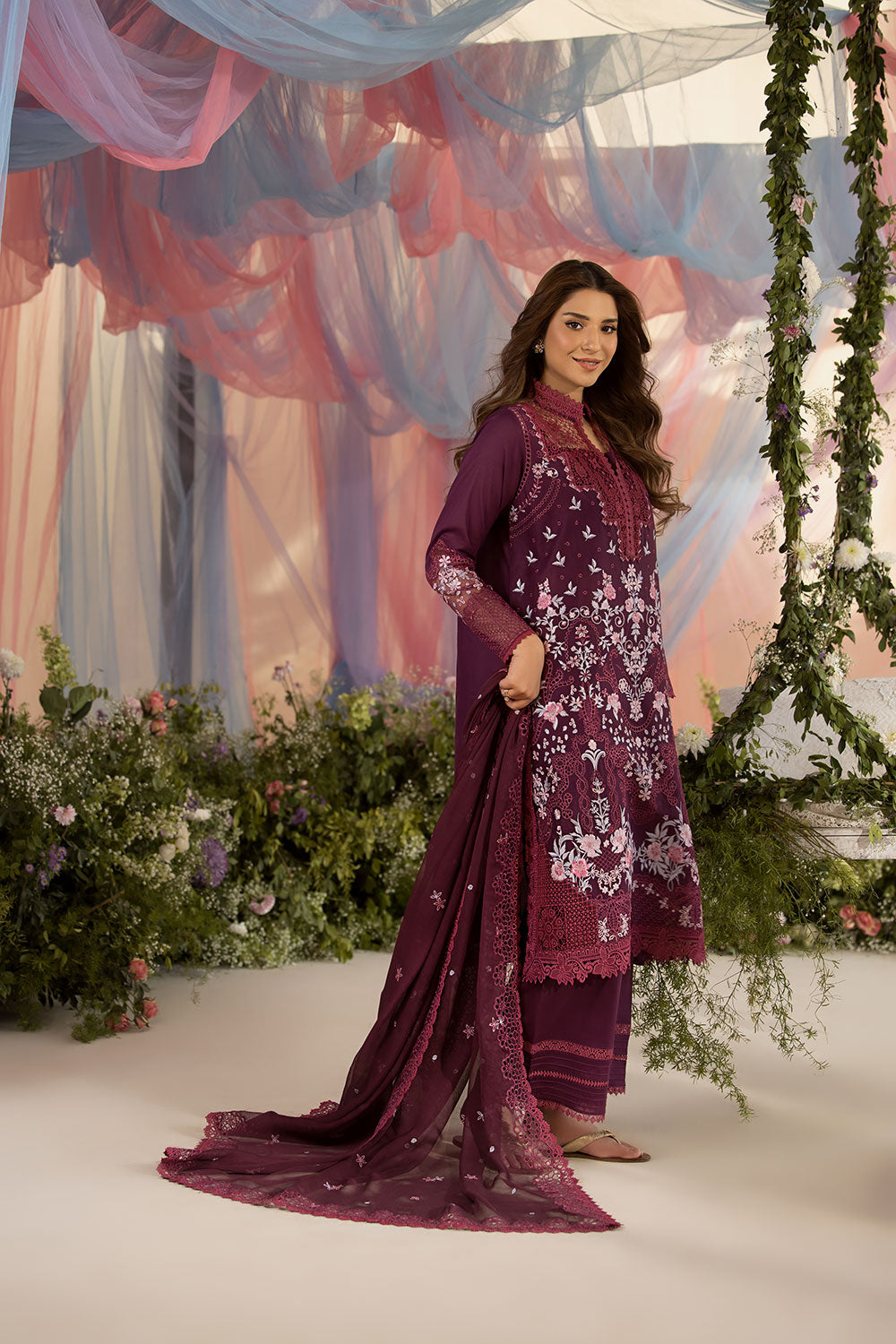 Sobia Nazir | Luxury Lawn 25 | 6A by Sobia Nazir - Designer Dress - Type: Ladies Clothes - Available at Libayah - 100% Original