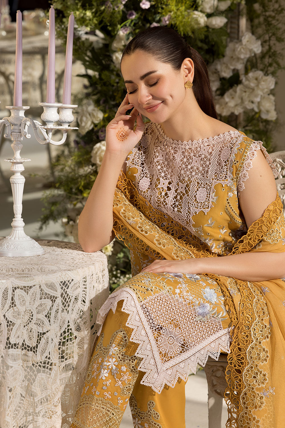 Sobia Nazir | Luxury Lawn 25 | 6B by Sobia Nazir - Designer Dress - Type: Ladies Clothes - Available at Libayah - 100% Original