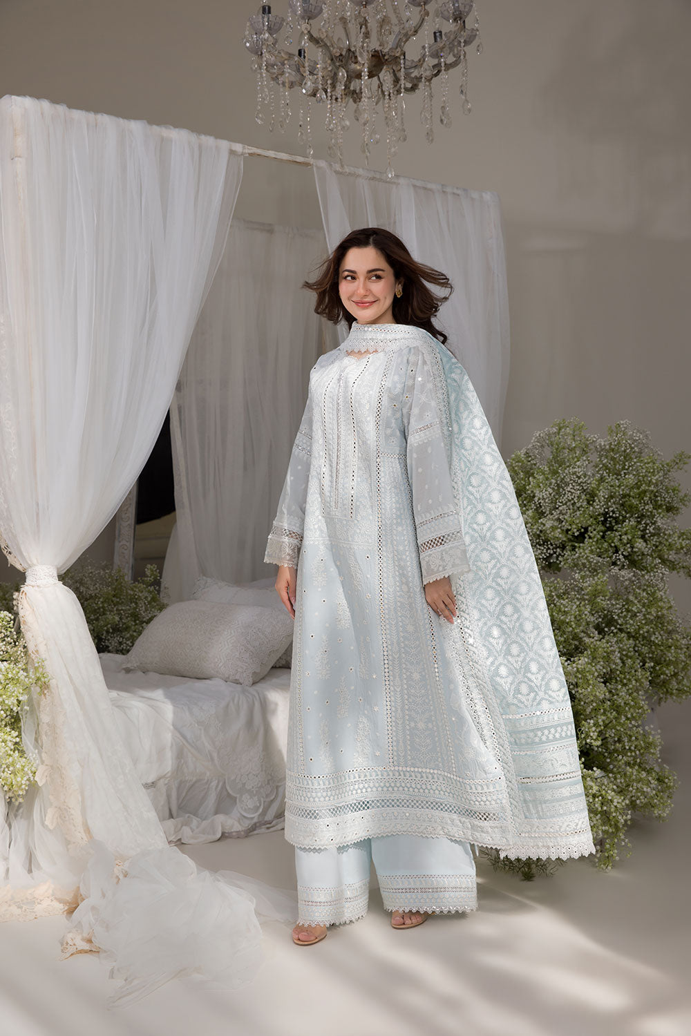 Sobia Nazir | Luxury Lawn 25 | 7A by Sobia Nazir - Designer Dress - Type: Ladies Clothes - Available at Libayah - 100% Original