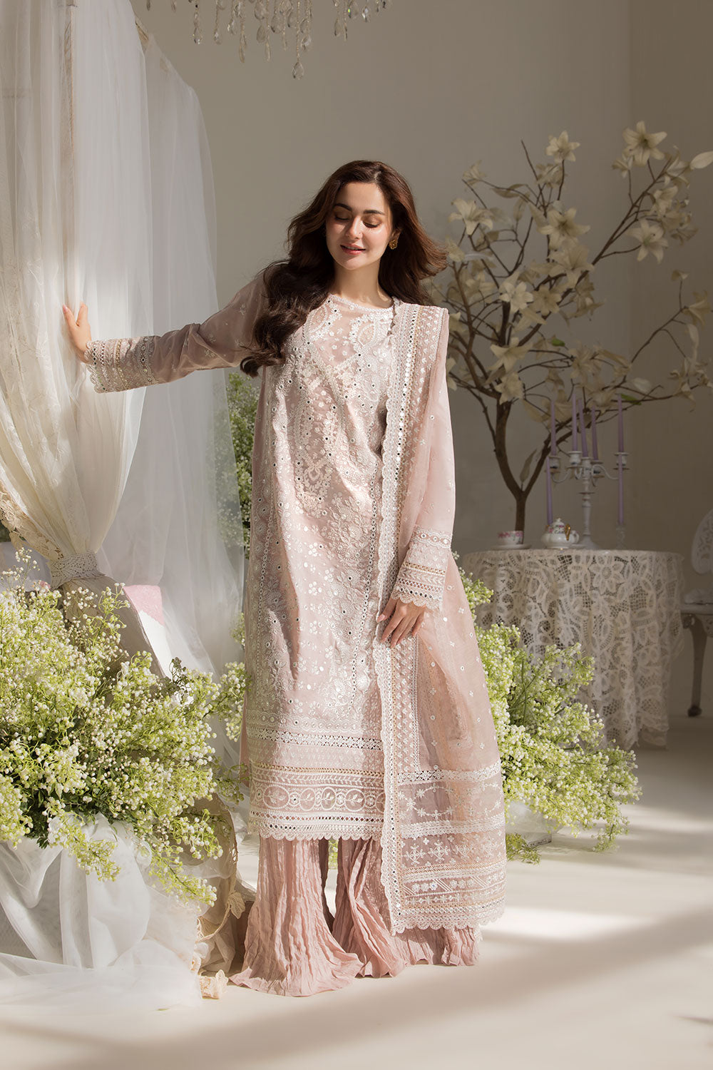 Sobia Nazir | Luxury Lawn 25 | 11A by Sobia Nazir - Designer Dress - Type: Ladies Clothes - Available at Libayah - 100% Original