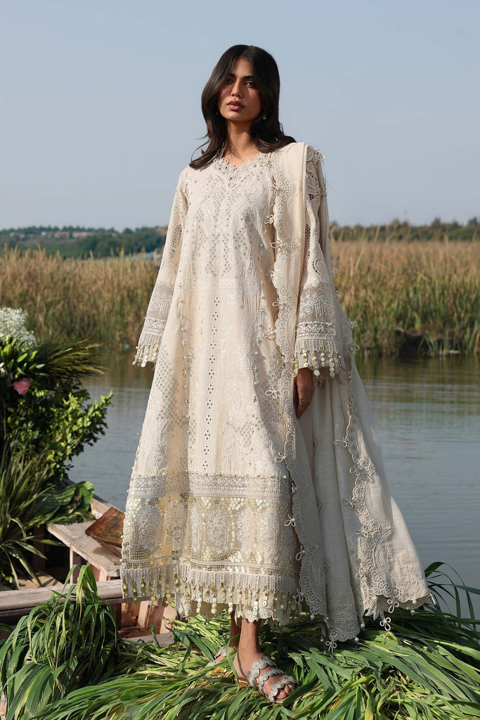 Sana Safinaz | Luxury Lawn 26 | S-01 by Sana Safinaz - Designer Dress  - Type : Ladies Clothes - Available at Libayah - 100% Original 