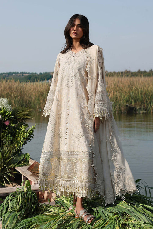 Sana Safinaz | Luxury Lawn 26 | S-01 by Sana Safinaz - Designer Dress  - Type : Ladies Clothes - Available at Libayah - 100% Original 