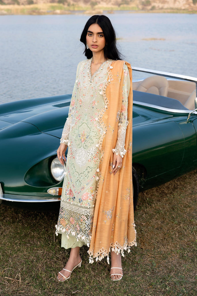 Sana Safinaz | Luxury Lawn 26 | S-06 by Sana Safinaz - Designer Dress  - Type : Ladies Clothes - Available at Libayah - 100% Original 