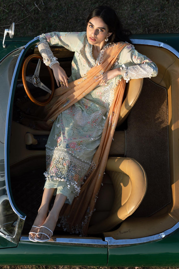 Sana Safinaz | Luxury Lawn 26 | S-06 by Sana Safinaz - Designer Dress  - Type : Ladies Clothes - Available at Libayah - 100% Original 