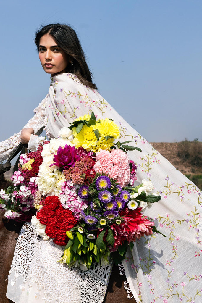 Sana Safinaz | Luxury Lawn 26 | S-05 by Mushq - Designer Dress  - Type : Luxury - Available at Libayah - 100% Original 