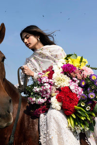 Sana Safinaz | Luxury Lawn 26 | S-05 by Mushq - Designer Dress  - Type : Luxury - Available at Libayah - 100% Original 