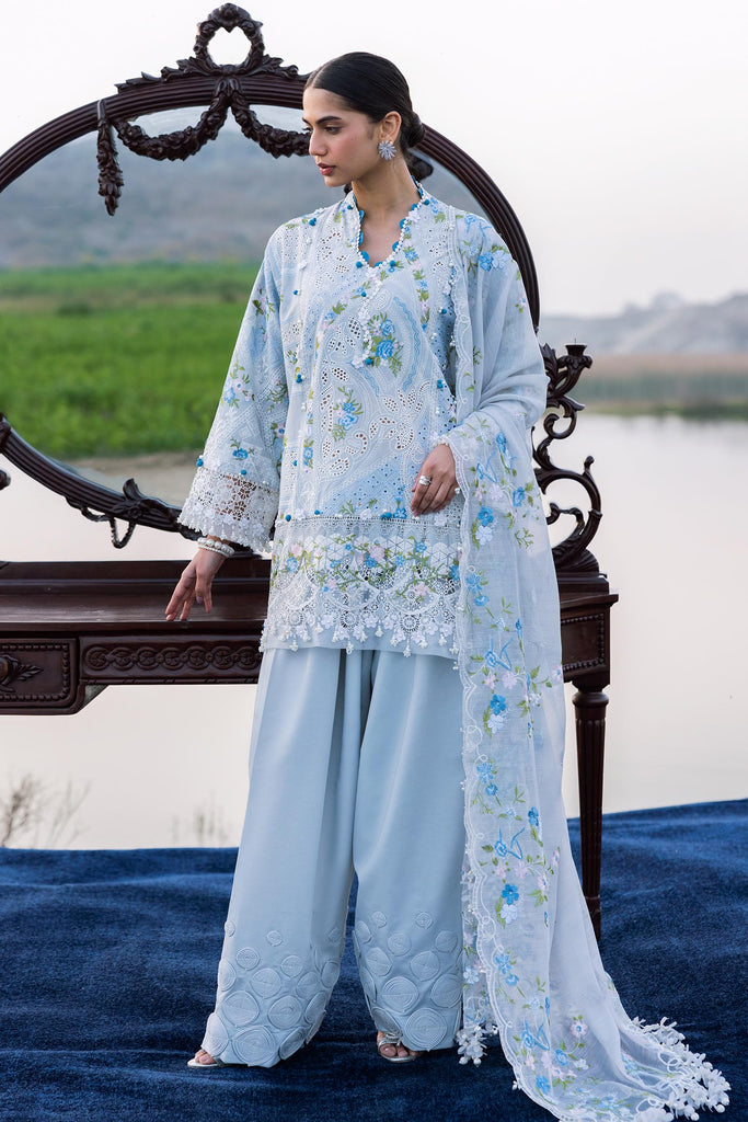 Sana Safinaz | Luxury Lawn 26 | S-0 4 by Mushq - Designer Dress  - Type : Ladies Clothes - Available at Libayah - 100% Original 