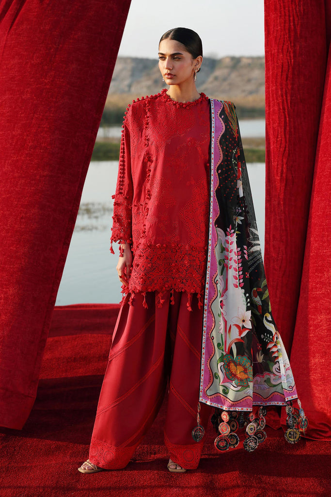 Sana Safinaz | Luxury Lawn 26 | S-03 by Sana Safinaz - Designer Dress  - Type : Ladies Clothes - Available at Libayah - 100% Original 