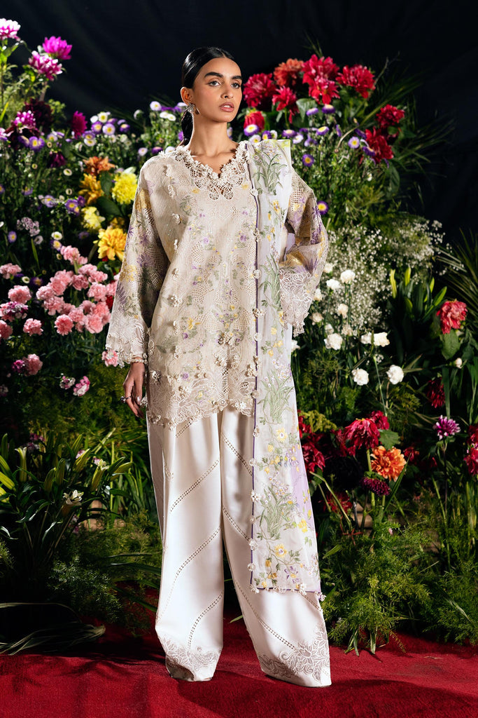 Sana Safinaz | Luxury Lawn 26 | S-02 by Sana Safinaz - Designer Dress  - Type : Ladies Clothes - Available at Libayah - 100% Original 
