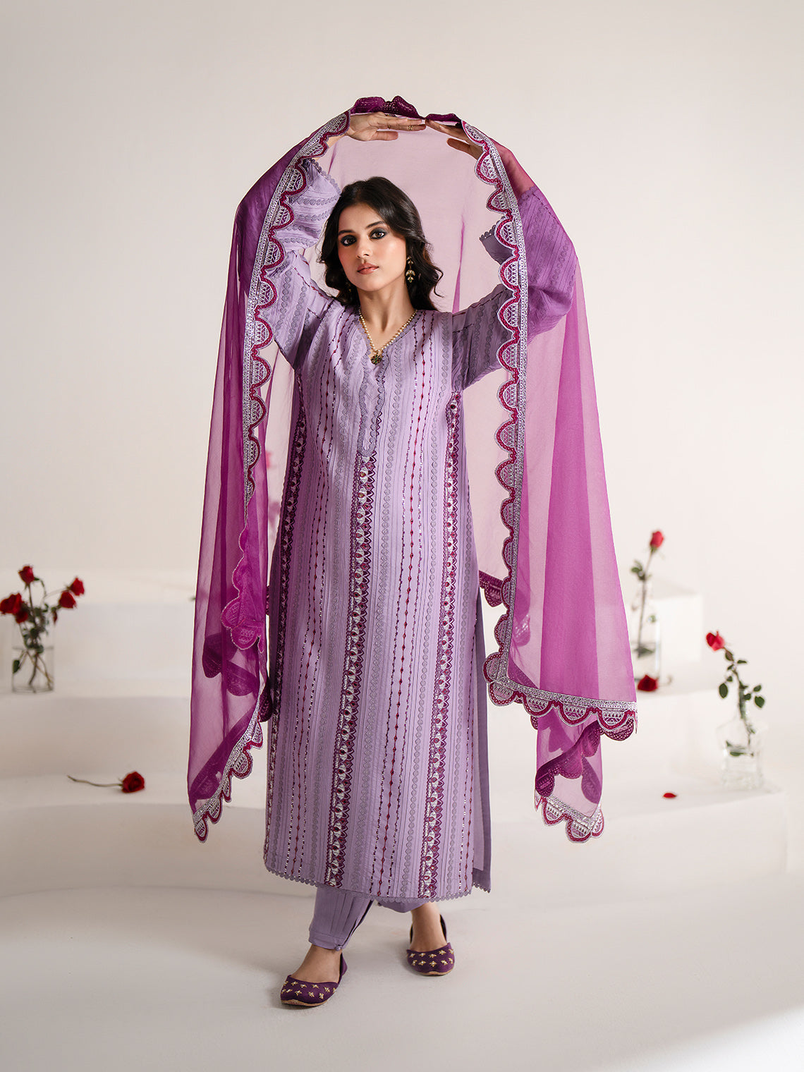 Fozia Khalid | Eid Edit 24 | Selin by Fozia Khalid - Designer Dress - Type: Ladies Clothes - Available at Libayah - 100% Original