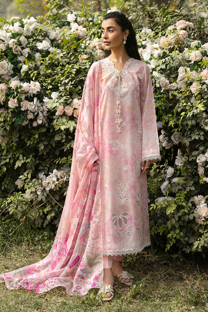 Cross Stitch | Premium Lawn 25 | MEADOW MIST by Cross Stitch - Designer Dress - Type: Ladies Clothes - Available at Libayah - 100% Original