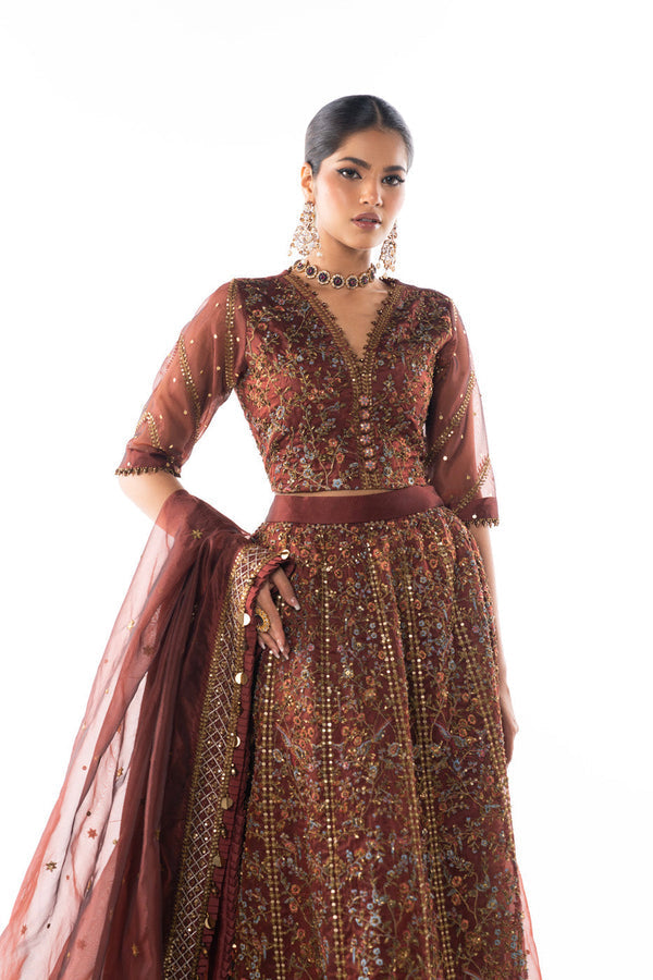 Al Karam | Luxe Formals | RTS | SHIRT, LINING, TROUSER & DUPATTA C by Al Karam - Designer Dress  - Type : Ladies Clothes - Available at Libayah - 100% Original 