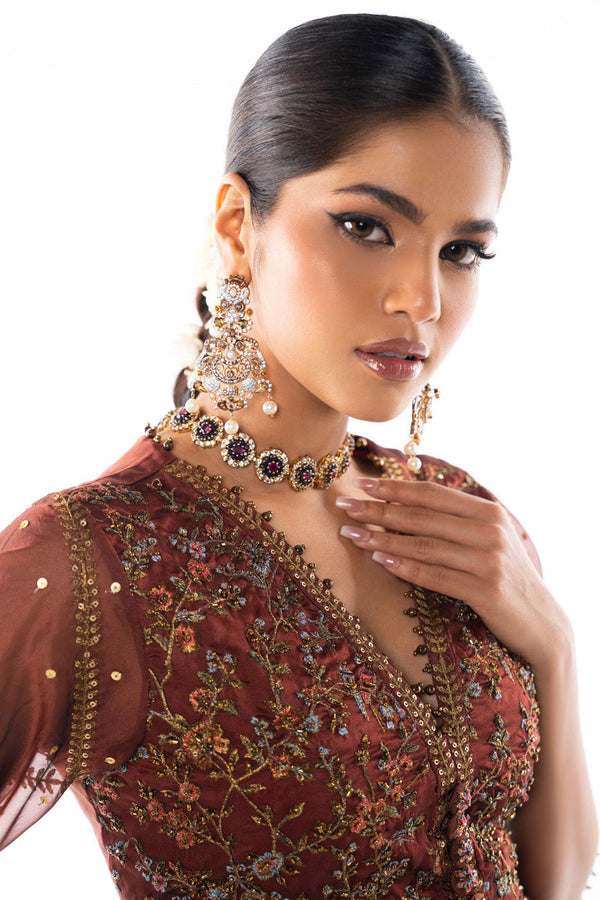 Al Karam | Luxe Formals | RTS | SHIRT, LINING, TROUSER & DUPATTA C by Al Karam - Designer Dress  - Type : Ladies Clothes - Available at Libayah - 100% Original 