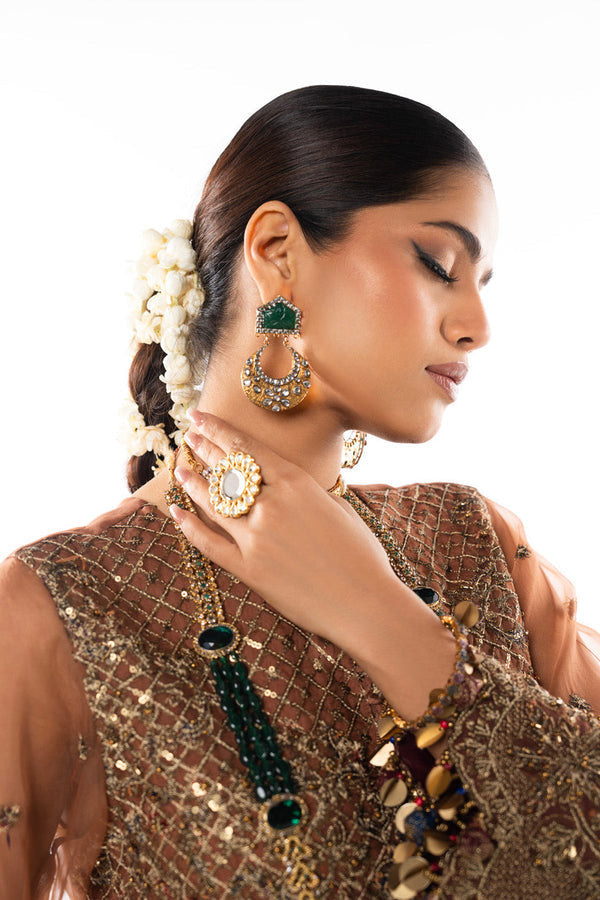 Al Karam | Luxe Formals | RTS | SHIRT, LINING, TROUSER & DUPATTA D by Al Karam - Designer Dress  - Type : Ladies Clothes - Available at Libayah - 100% Original 