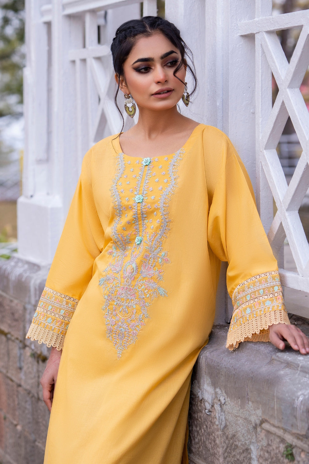 Ittehad | Embroidered Lawn | I-20 by Ittehad - Designer Dress - Type: Ladies Clothes - Available at Libayah - 100% Original