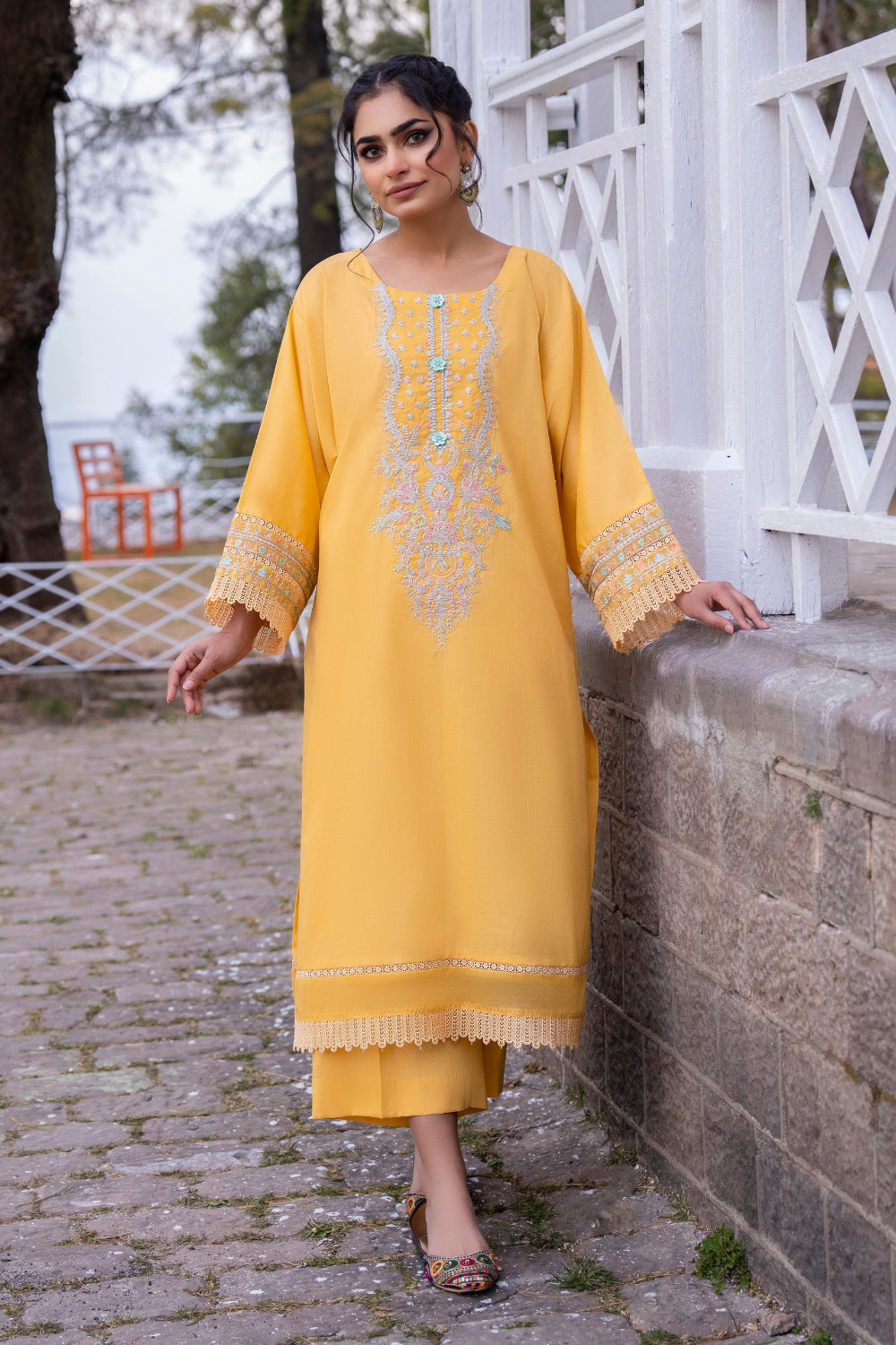 Ittehad | Embroidered Lawn | I-20 by Ittehad - Designer Dress - Type: Ladies Clothes - Available at Libayah - 100% Original
