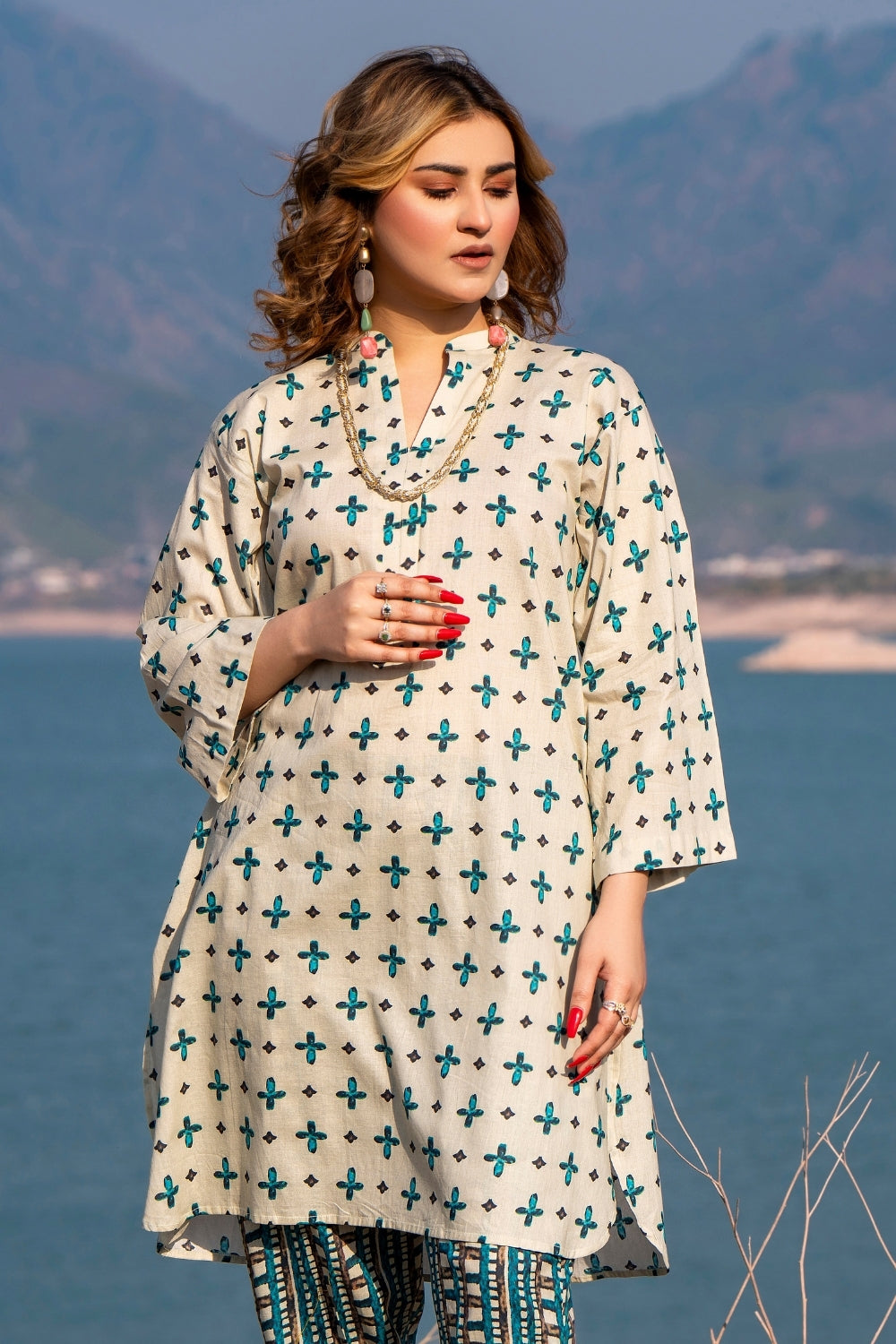 Ittehad | Embroidered Lawn | I-31 by Ittehad - Designer Dress - Type: Ladies Clothes - Available at Libayah - 100% Original