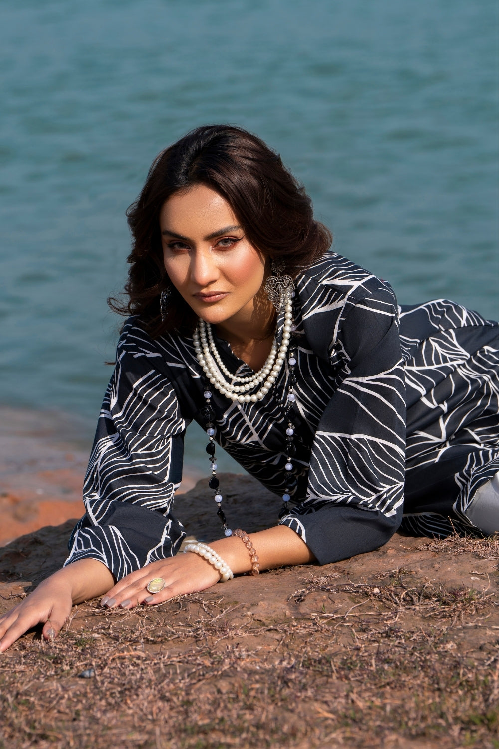 Ittehad | Embroidered Lawn | I-33 by Ittehad - Designer Dress - Type: Ladies Clothes - Available at Libayah - 100% Original
