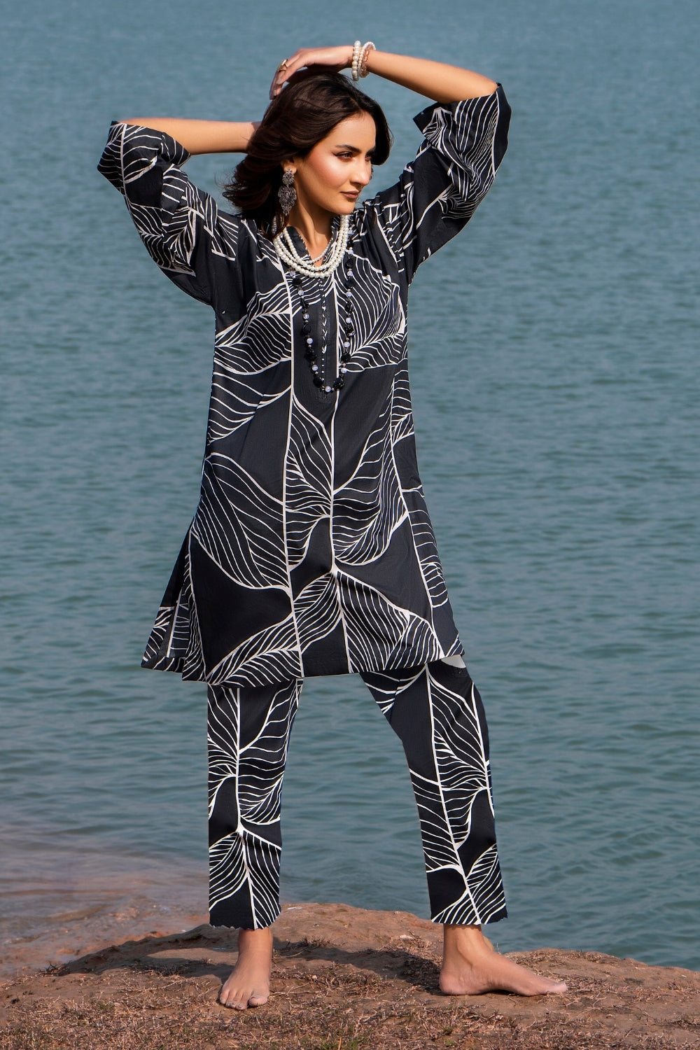 Ittehad | Embroidered Lawn | I-33 by Ittehad - Designer Dress - Type: Ladies Clothes - Available at Libayah - 100% Original