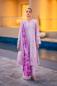 Azure | Luxury Lawn 26 | Lilac Majesty by Azure - Designer Dress  - Type : Ladies Clothes - Available at Libayah - 100% Original 