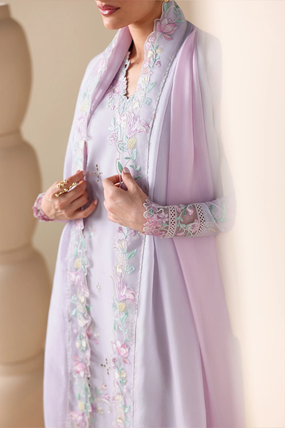 Azure | Luxury Lawn 26 | Lily Meadow by Azure - Designer Dress  - Type : Ladies Clothes - Available at Libayah - 100% Original 