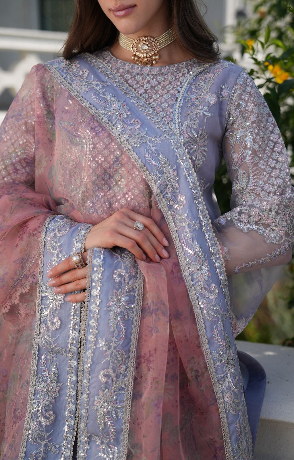 Inayat | Festive Formals | LIZA by Inayat - Designer Dress  - Type : Ladies Clothes - Available at Libayah - 100% Original 