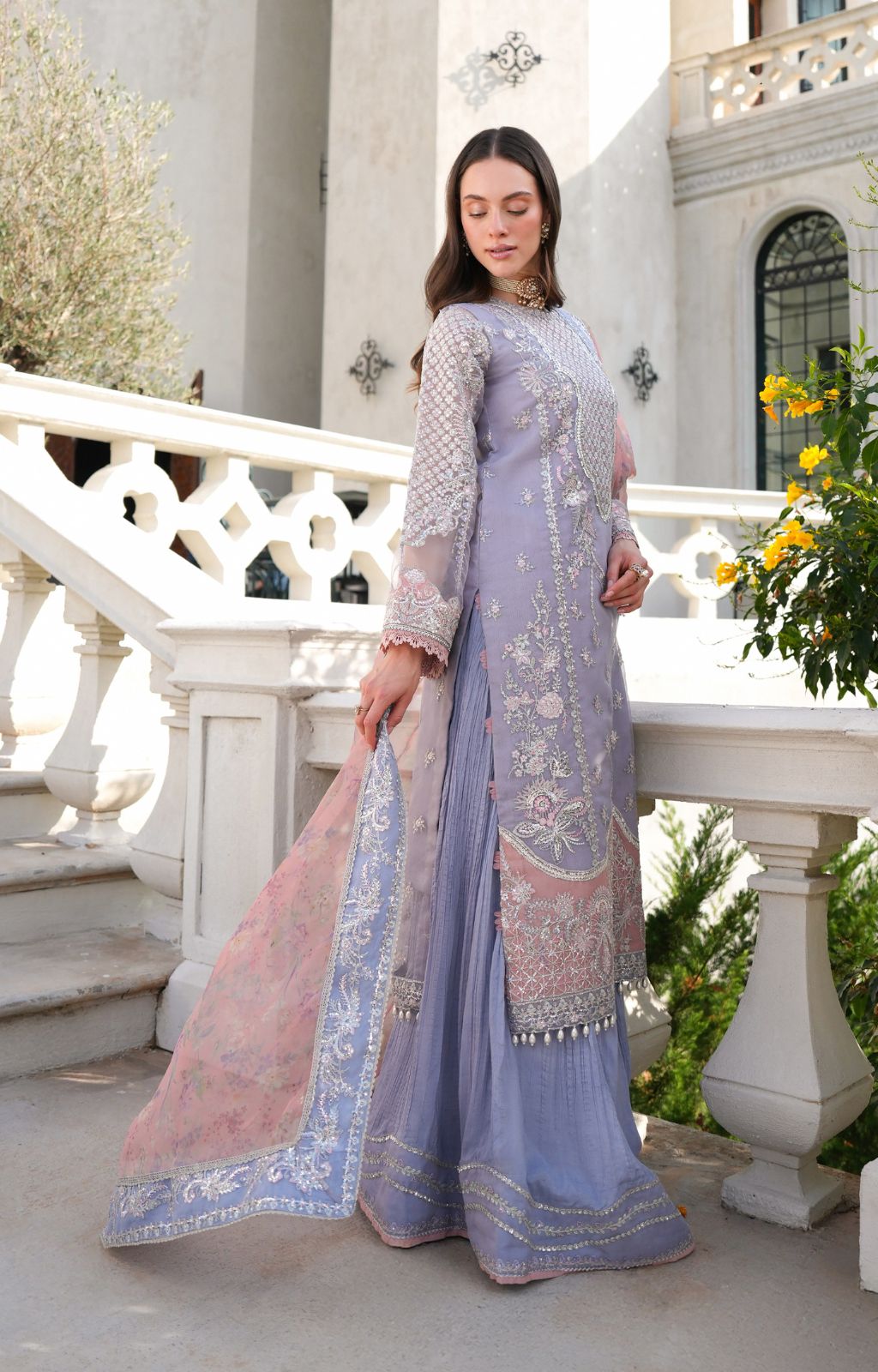 Inayat | Festive Formals | LIZA by Inayat - Designer Dress  - Type : Ladies Clothes - Available at Libayah - 100% Original 