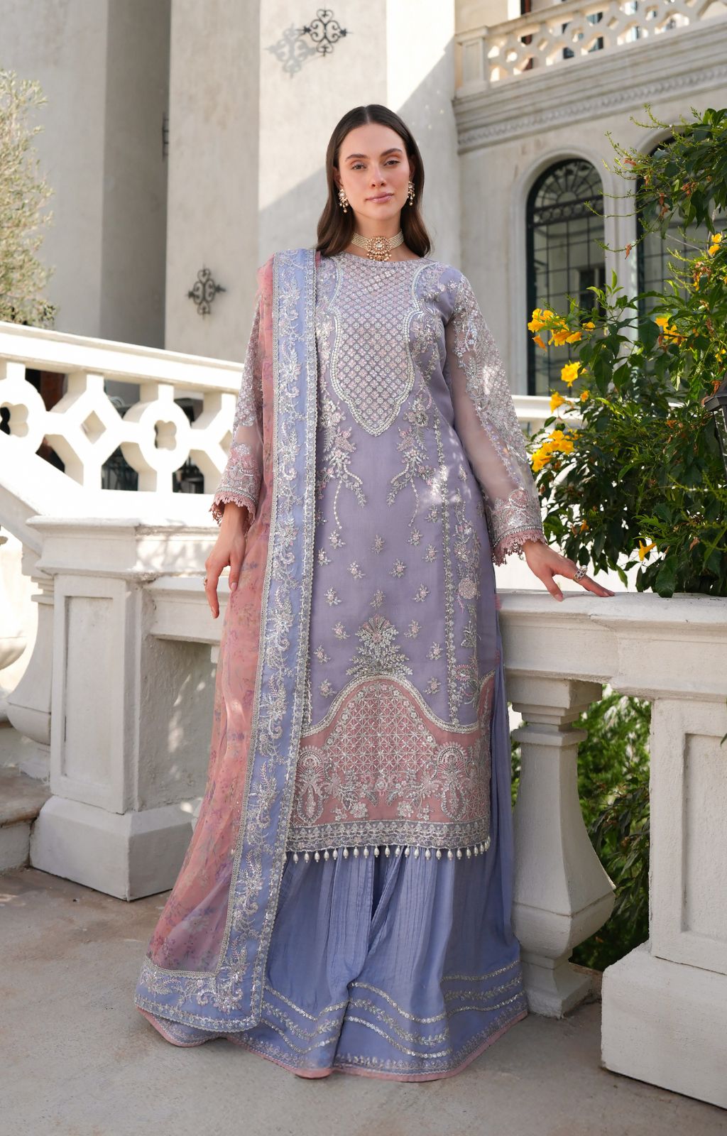 Inayat | Festive Formals | LIZA by Inayat - Designer Dress  - Type : Ladies Clothes - Available at Libayah - 100% Original 