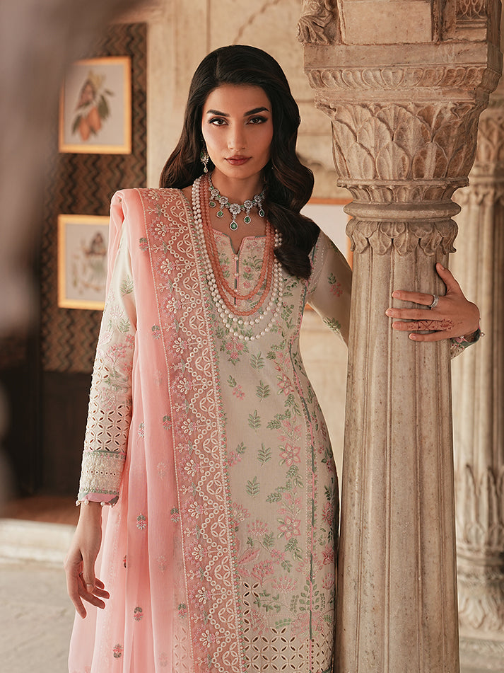 Gulaal | Maisone Luxury Lawn | Noirea - Designer Dress - Type : Ladies Clothes - Available at Libayah - 100% Original