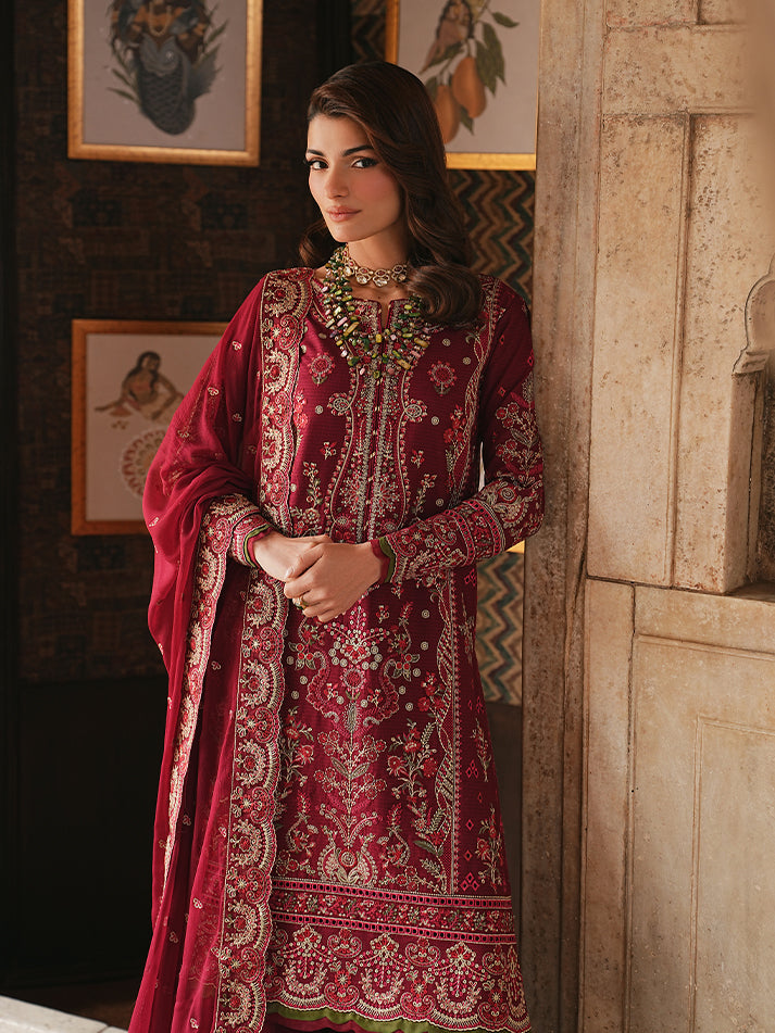 Gulaal | Maisone Luxury Lawn | Mirevra - Designer Dress - Type : Ladies Clothes - Available at Libayah - 100% Original