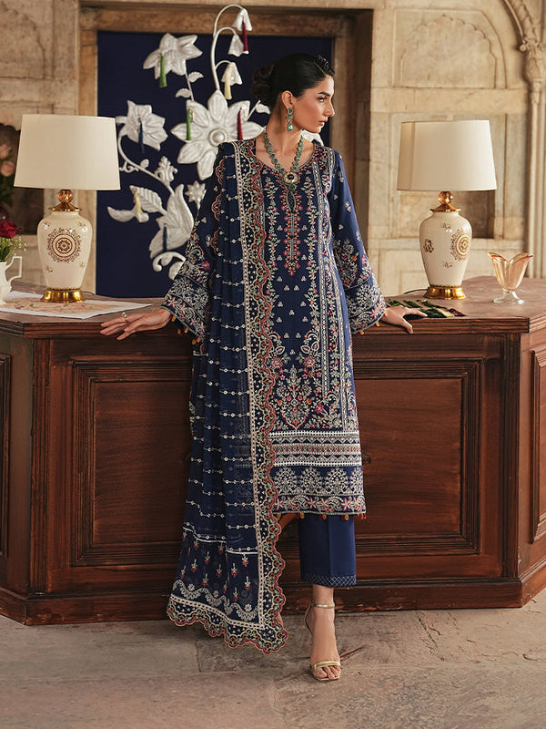 Gulaal | Maisone Luxury Lawn | Velmira - Designer Dress - Type : Ladies Clothes - Available at Libayah - 100% Original