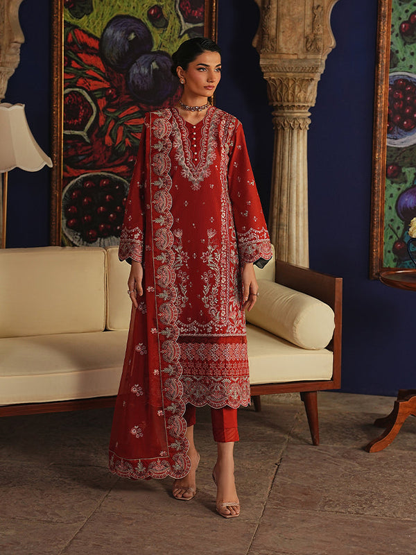 Gulaal | Maisone Luxury Lawn | Zafielle - Designer Dress - Type : Ladies Clothes - Available at Libayah - 100% Original