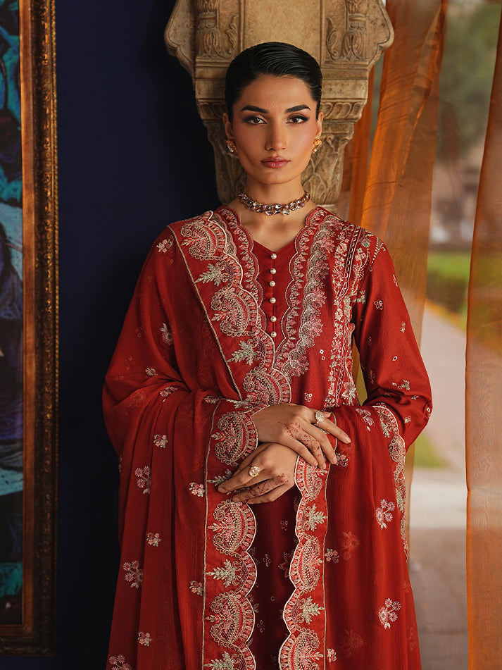 Gulaal | Maisone Luxury Lawn | Zafielle - Designer Dress - Type : Ladies Clothes - Available at Libayah - 100% Original