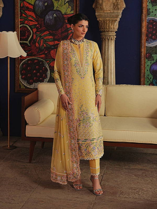 Gulaal | Maisone Luxury Lawn | Sorayae - Designer Dress - Type : Ladies Clothes - Available at Libayah - 100% Original