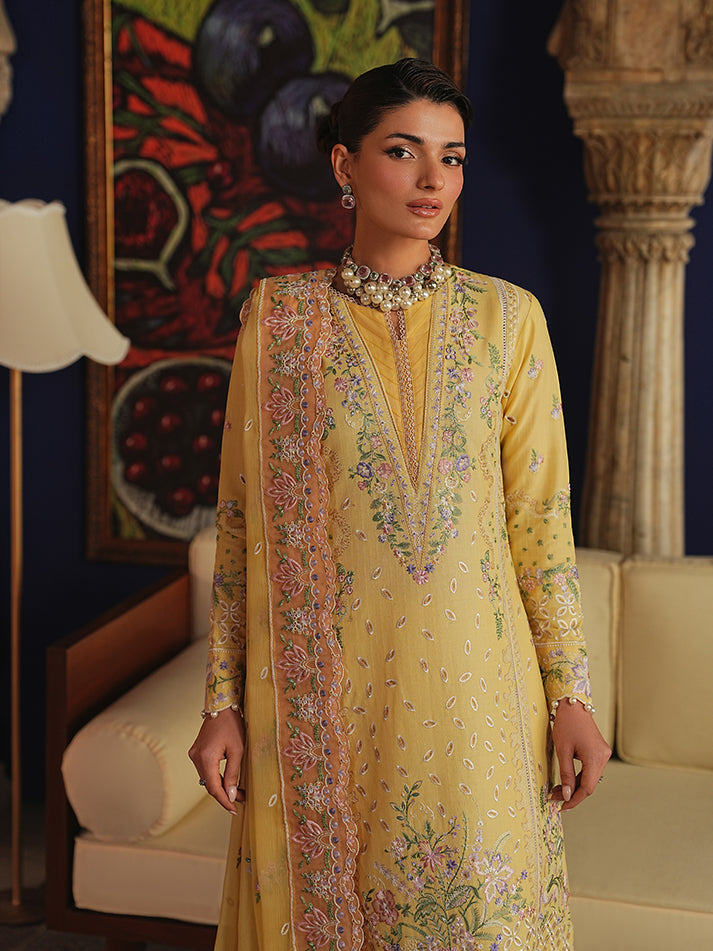 Gulaal | Maisone Luxury Lawn | Sorayae - Designer Dress - Type : Ladies Clothes - Available at Libayah - 100% Original