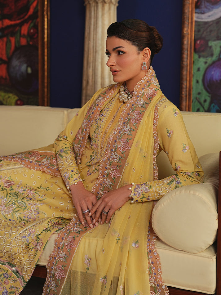 Gulaal | Maisone Luxury Lawn | Sorayae - Designer Dress - Type : Ladies Clothes - Available at Libayah - 100% Original