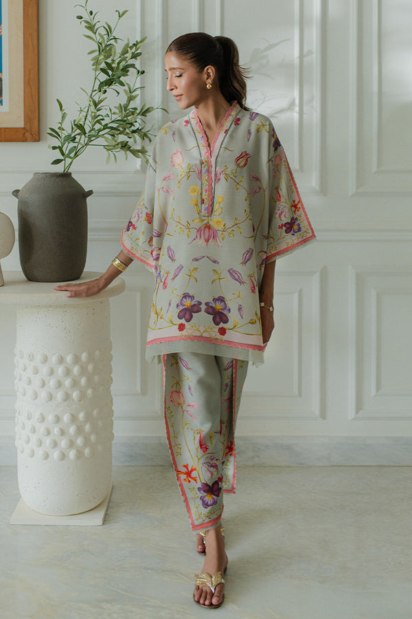 Mina Hassan | Signature Prints | Botanical Dream by Mina Hassan - Designer Dress  - Type : Ladies Clothes - Available at Libayah - 100% Original 