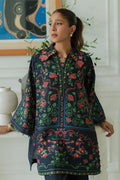 Mina Hassan | Signature Prints | Florals at Dusk by Mina Hassan - Designer Dress  - Type : Ladies Clothes - Available at Libayah - 100% Original 