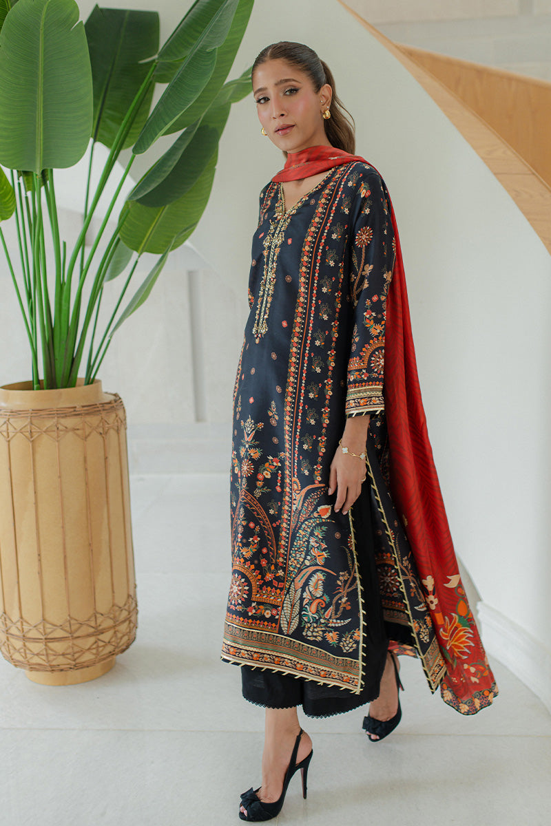 Mina Hasan | Signature Pret | Blooms like fireworks - by Libayah - Registered Vendor of : Mina Hasan - 100% Original Designer Dress