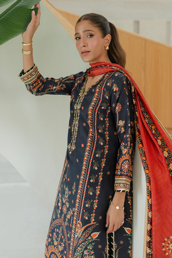 Mina Hassan | Signature Prints | Blooms like fireworks by Mina Hassan - Designer Dress  - Type : Ladies Clothes - Available at Libayah - 100% Original 