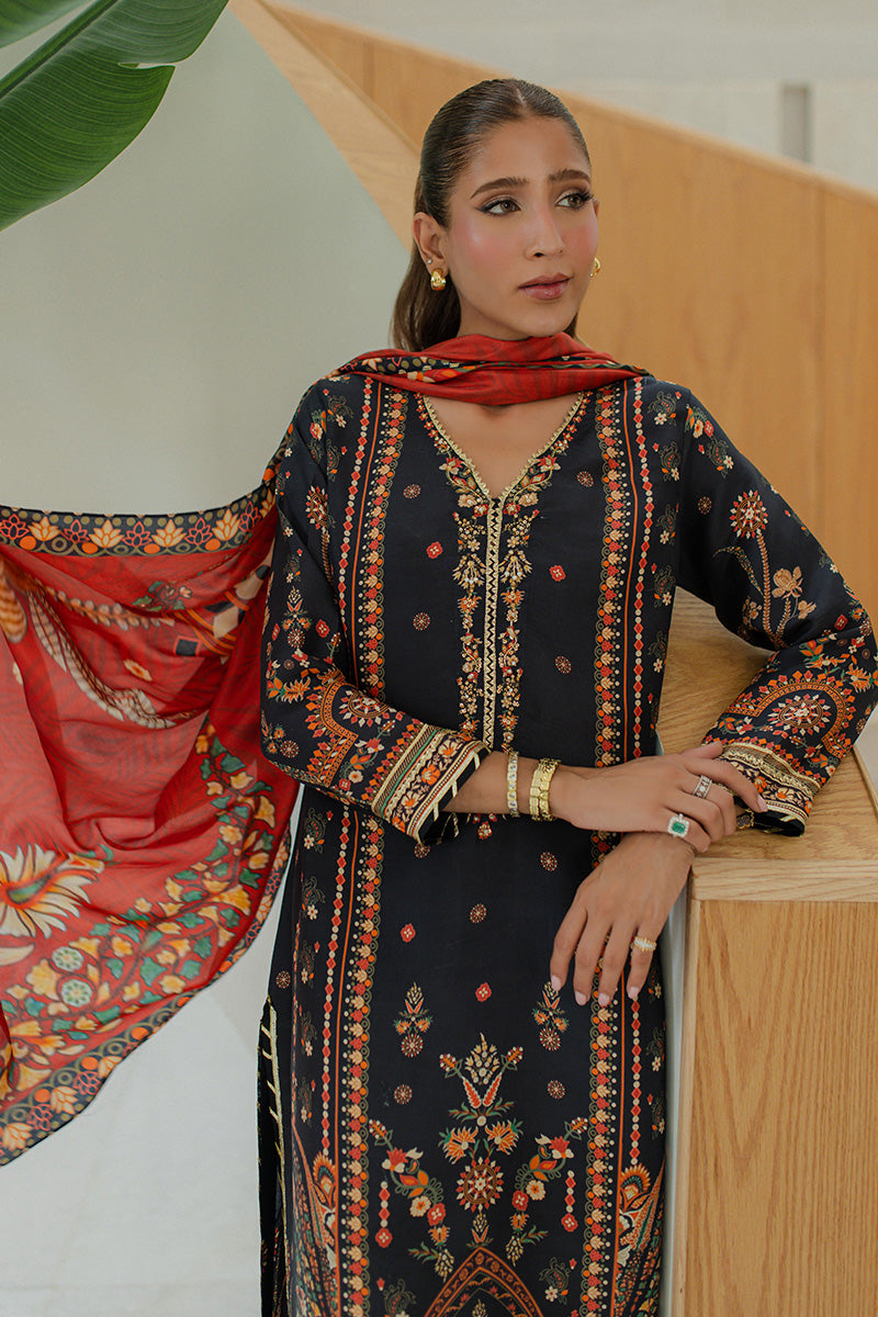 Mina Hasan | Signature Pret | Blooms like fireworks - by Libayah - Registered Vendor of : Mina Hasan - 100% Original Designer Dress