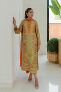 Mina Hassan | Signature Prints | Pistachio Dreams by Mina Hassan - Designer Dress  - Type : Ladies Clothes - Available at Libayah - 100% Original 