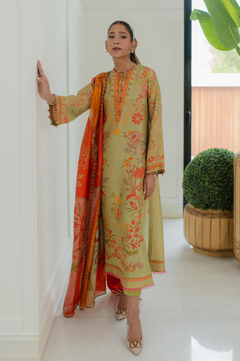 Mina Hasan | Signature Pret | Pistachio Dreams - by Libayah - Registered Vendor of : Mina Hasan - 100% Original Designer Dress