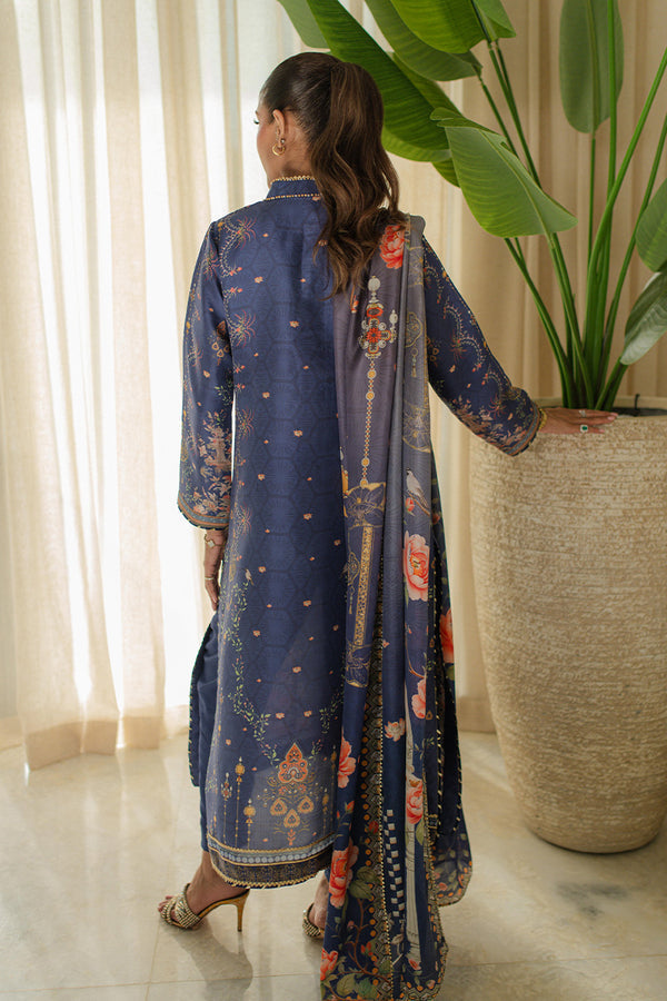 Mina Hassan | Signature Prints | Summer Night Views by Mina Hassan - Designer Dress  - Type : Ladies Clothes - Available at Libayah - 100% Original 